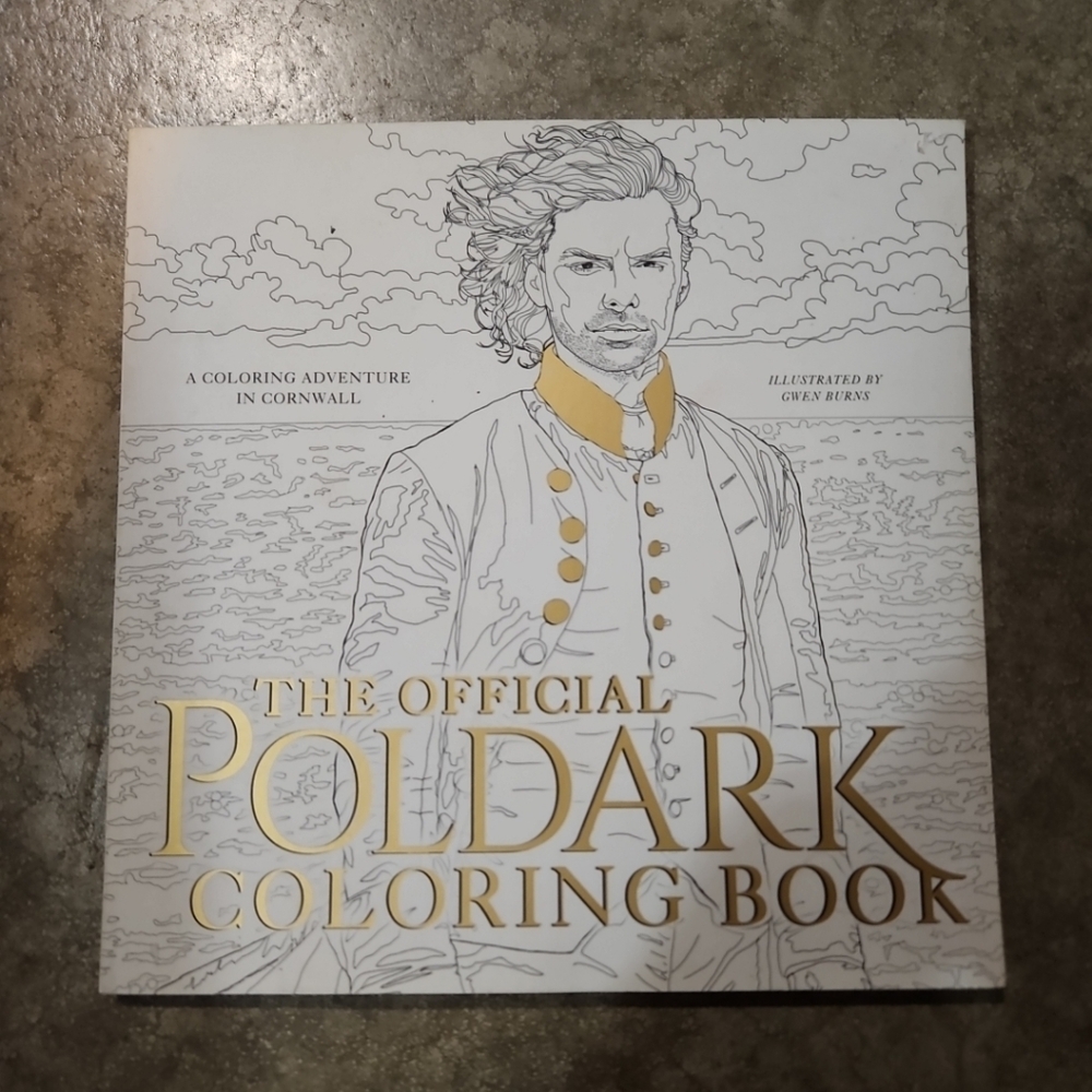 Official Poldark Coloring Book : A Coloring Adventure in Cornwall, Paperback ...